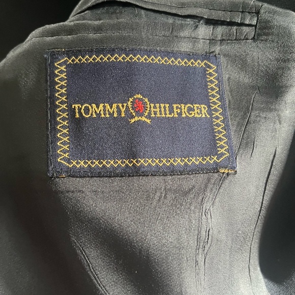 Tommy Hilfiger vintage Dark Blue Men's Blazer - Picture 5 of 6